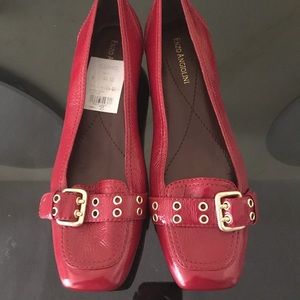 Enzo Angiolini red flats